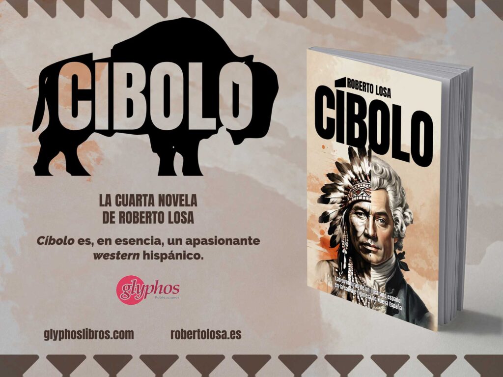 Cíbolo es la cuarta novela del escritor de Valladolid Roberto Losa