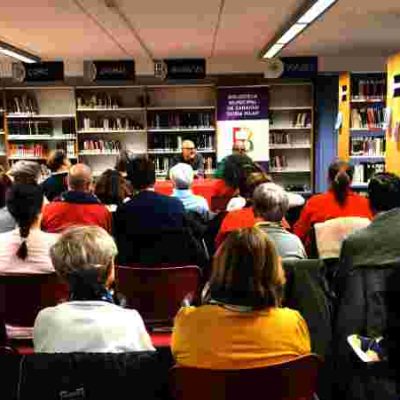 Presentación de Cíbolo en el club de lectura de Zaratán